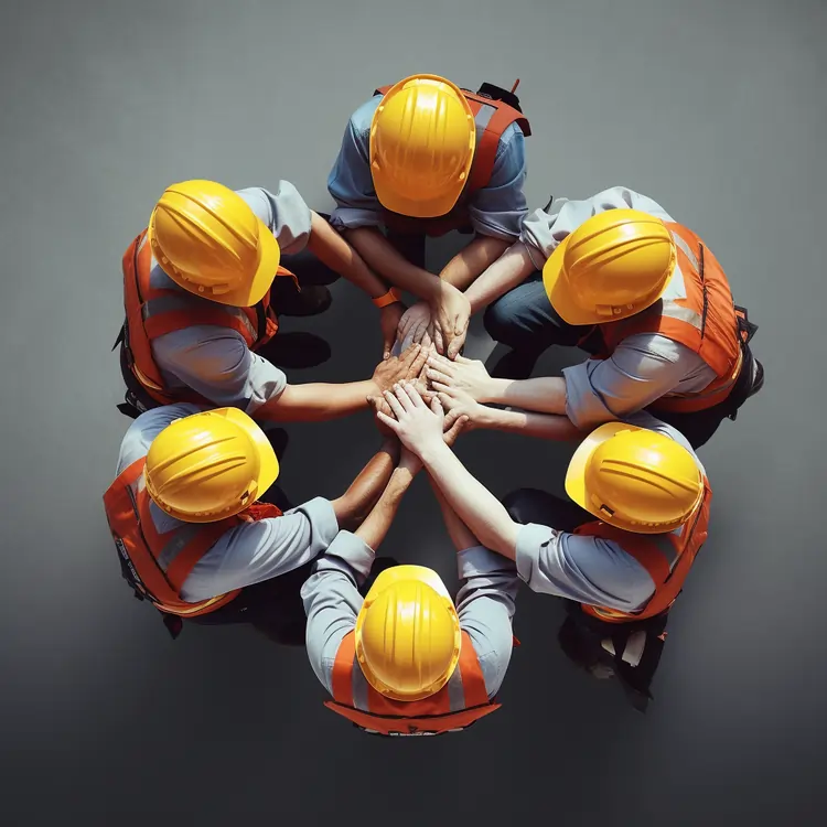 Construction team